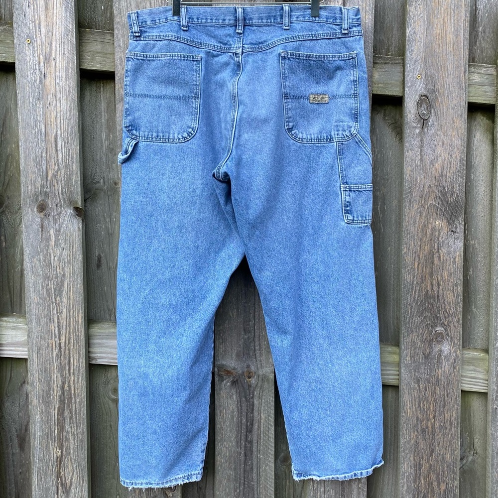 Wrangler Hero Carpenter Jeans 100% cotton non-stretch 38x30 classic brok…
